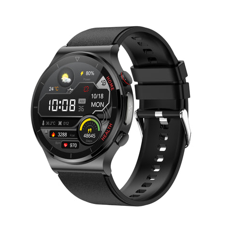 Oxygen ECG Temperature Blood Pressure Heart Rate Monitoring Laser Smart Watch